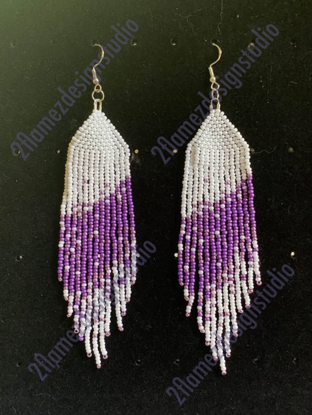 Handmade ‘Stardust’ Seed Bead Earrings - 5 Colors